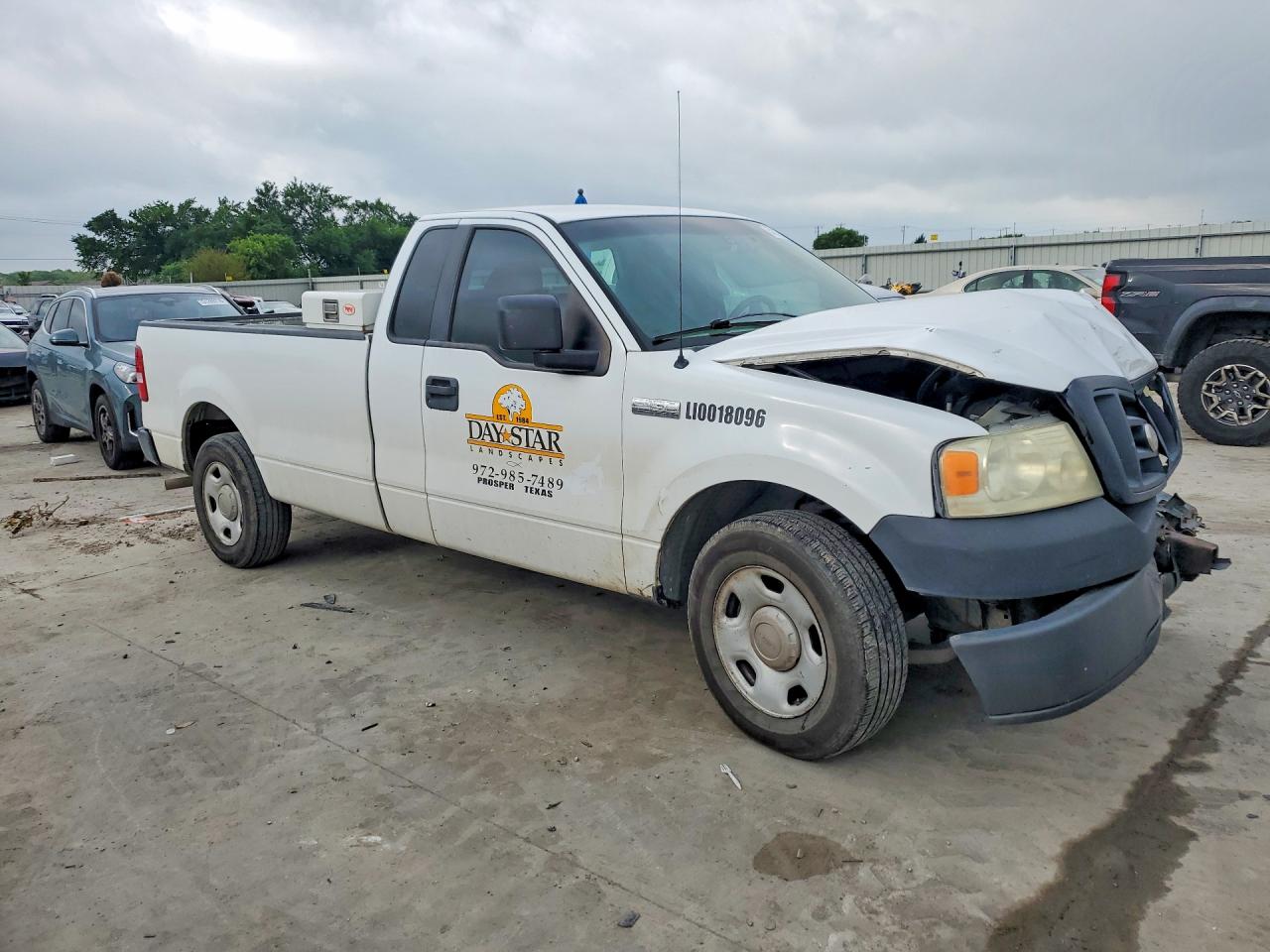 2007 Ford F150 Supercrew Белый vin: 1FTRF12W37NA68755