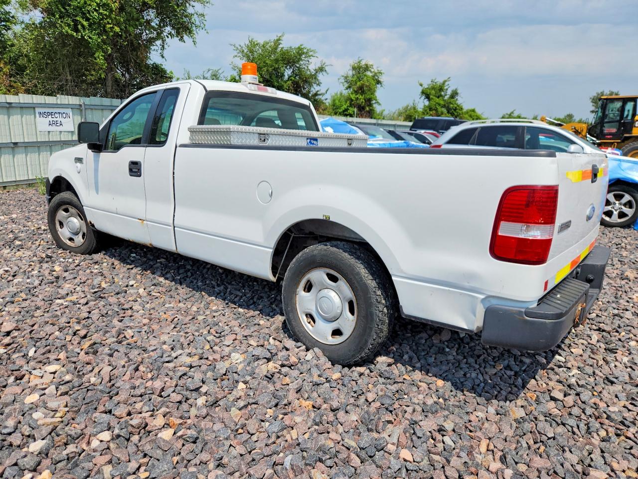 2007 Ford F150 Белый vin: 1FTRF12W37NA77424