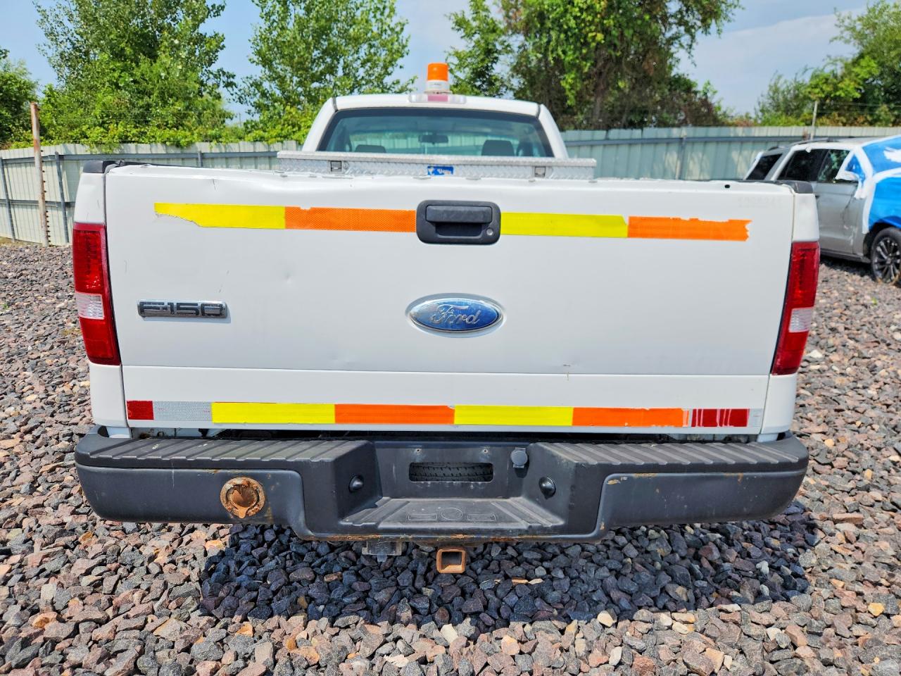 2007 Ford F150 Белый vin: 1FTRF12W37NA77424
