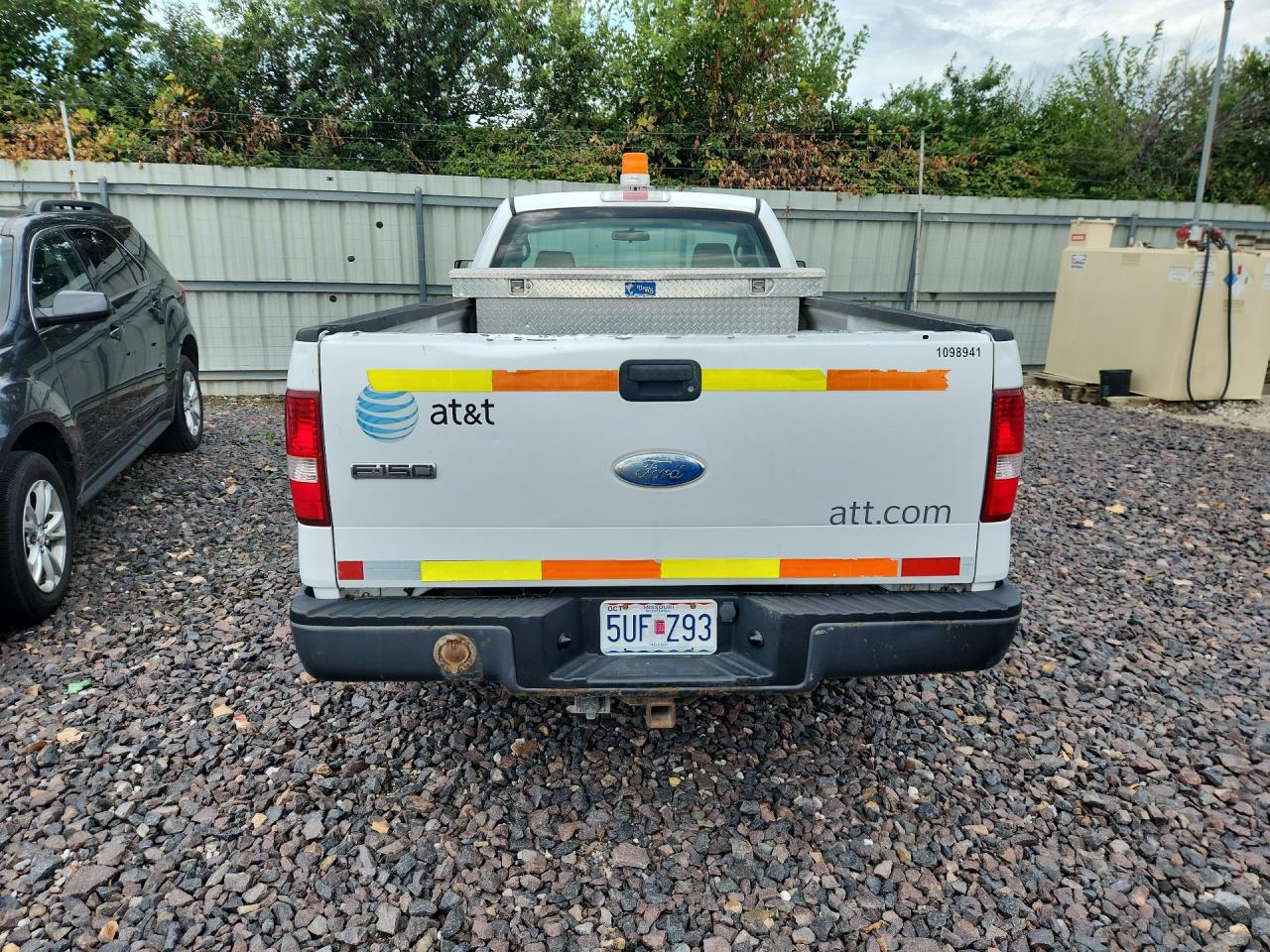 2007 Ford F150 Белый vin: 1FTRF12W37NA77424 Damage: Tailgate, Multiple Dents/Paint Damage, 4