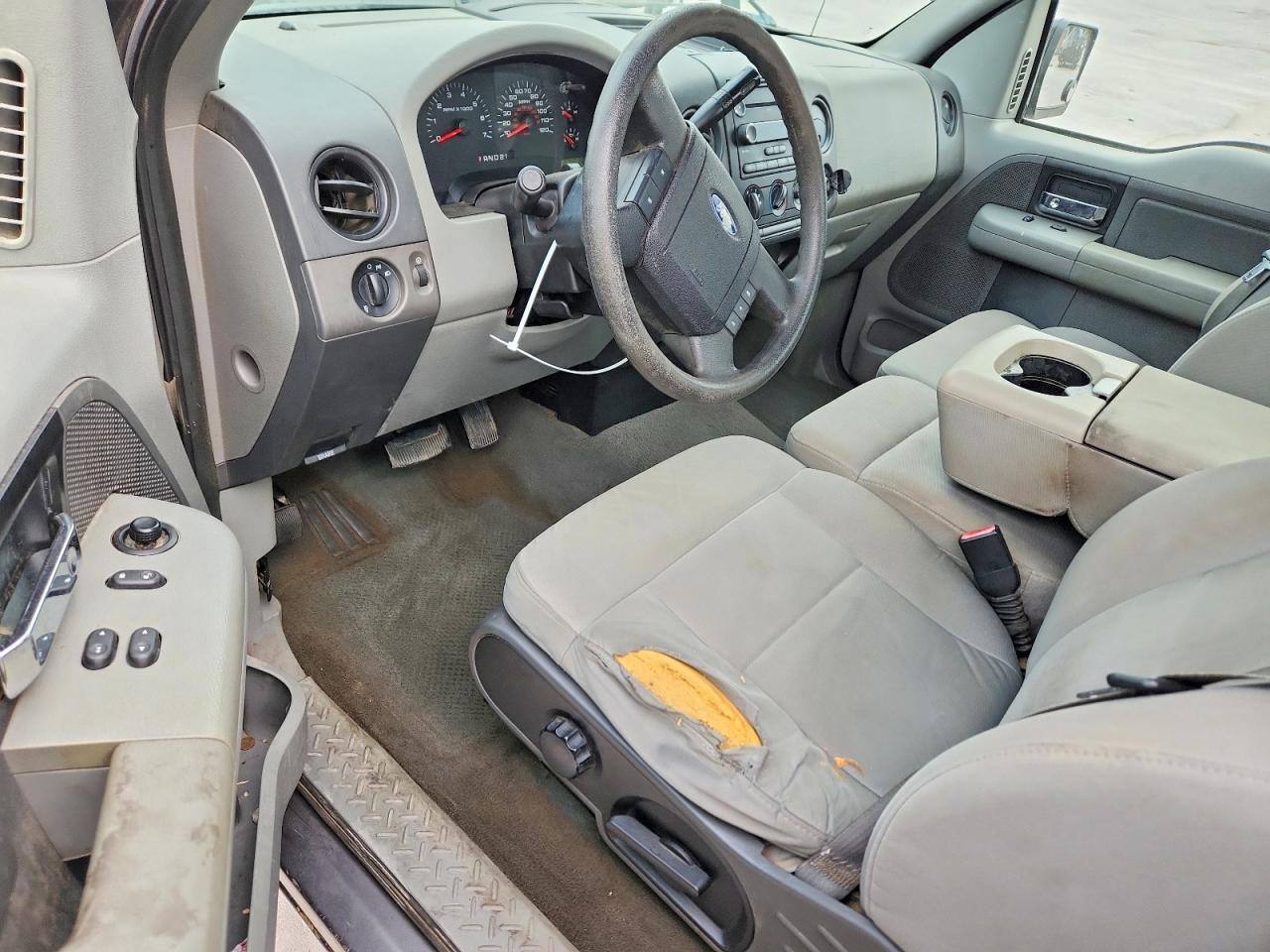 2008 Ford F150 Gray vin: 1FTRF12W38KD52213