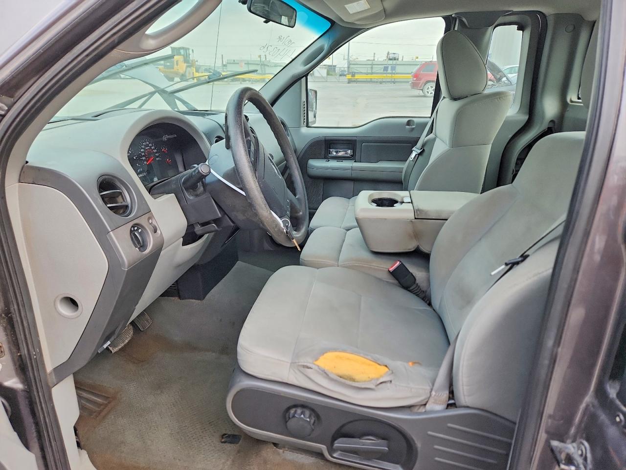 2008 Ford F150 Gray vin: 1FTRF12W38KD52213