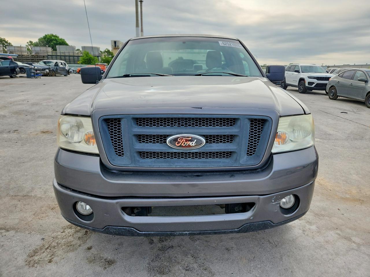 2008 Ford F150 Gray vin: 1FTRF12W38KD52213