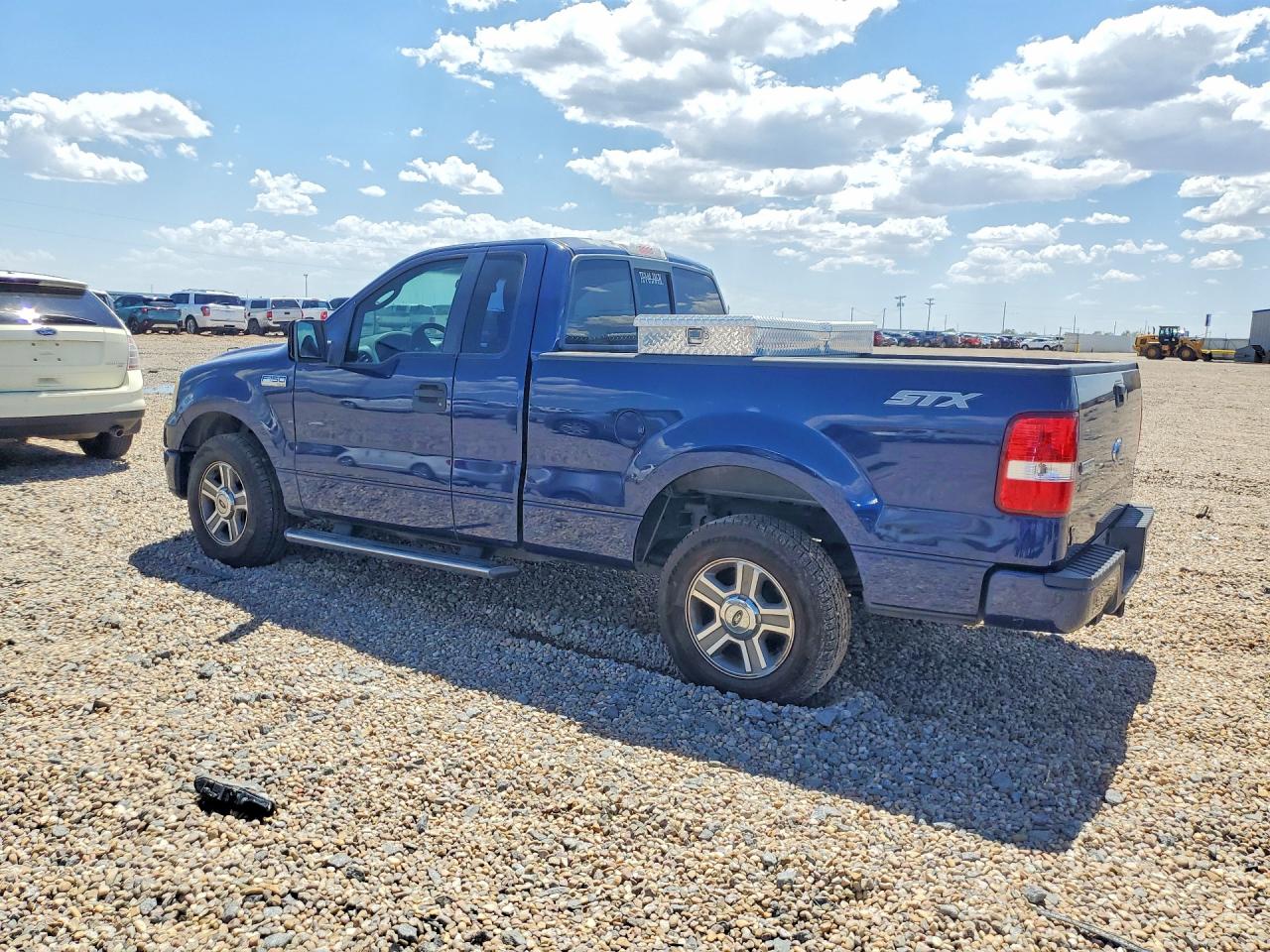 2008 Ford F150 Blue vin: 1FTRF12W38KE06089