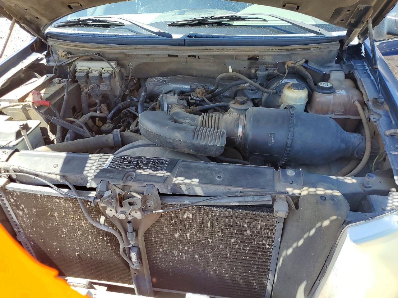 2008 Ford F150 Blue vin: 1FTRF12W38KE06089