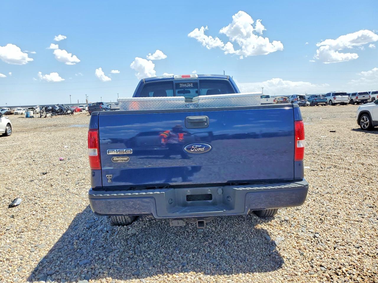 2008 Ford F150 Blue vin: 1FTRF12W38KE06089
