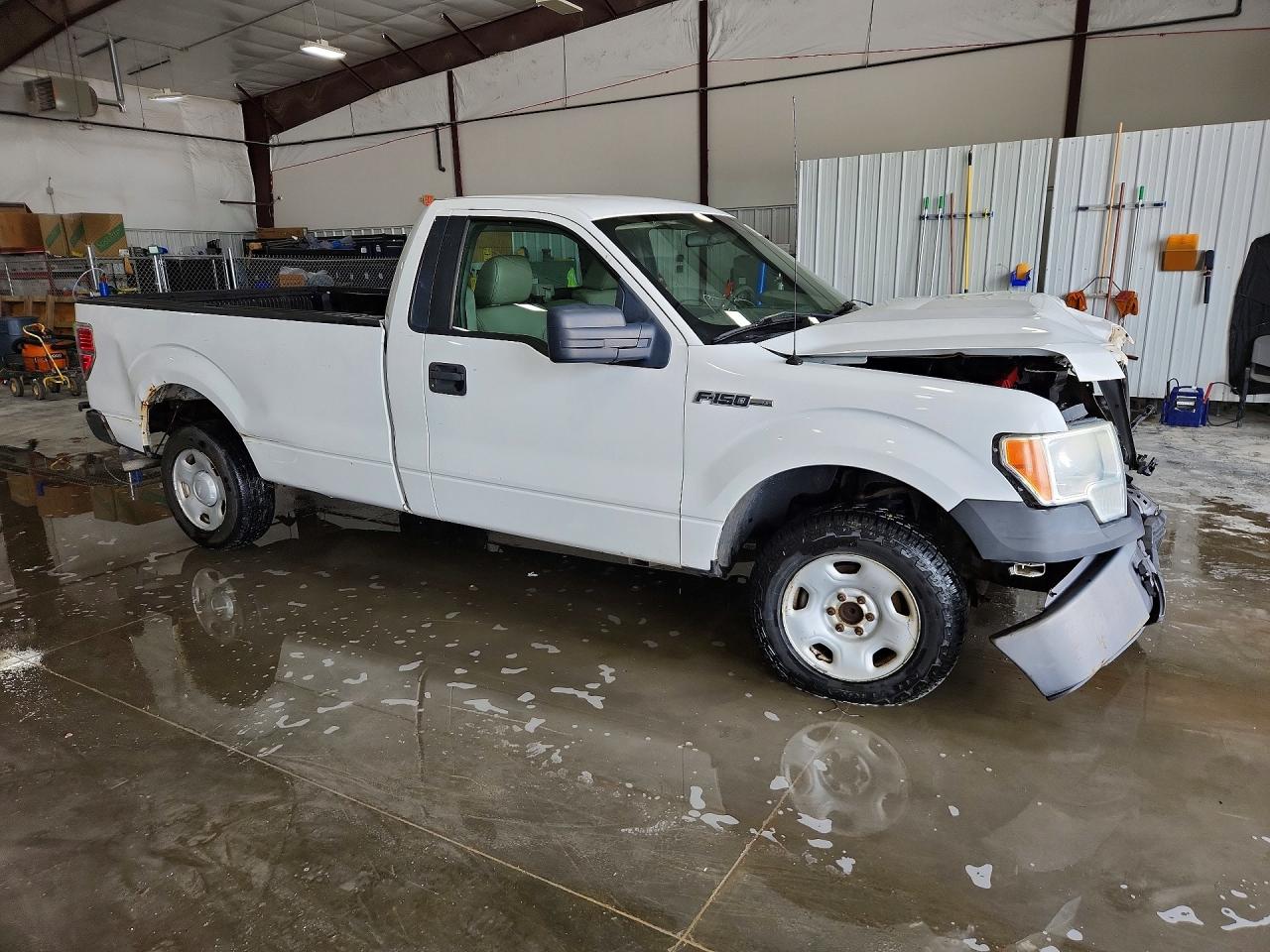 2009 Ford F150 White vin: 1FTRF12W39KB89838