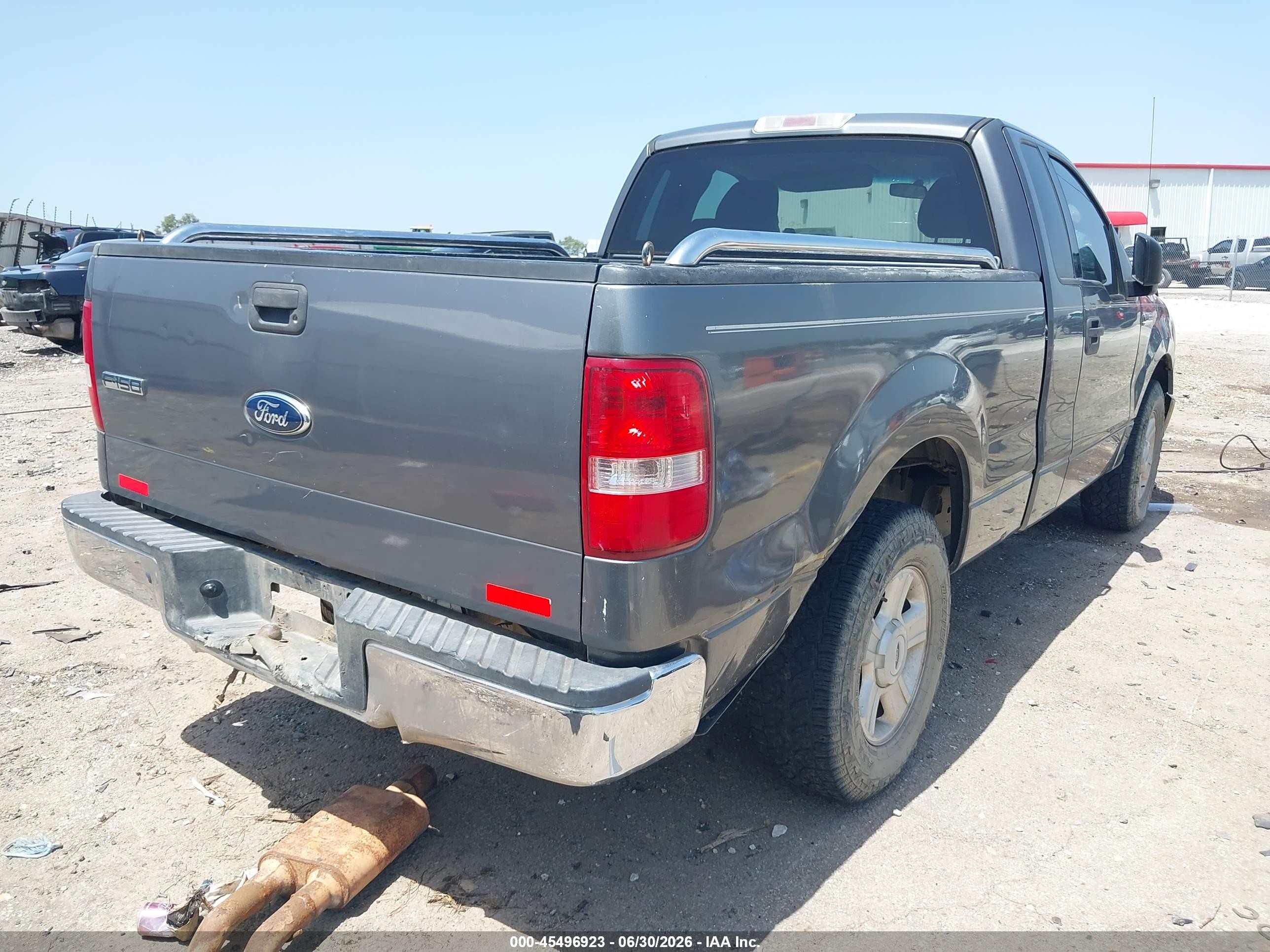 2004 Ford F-150 Stx/xl/xlt Gray vin: 1FTRF12W44NB59447