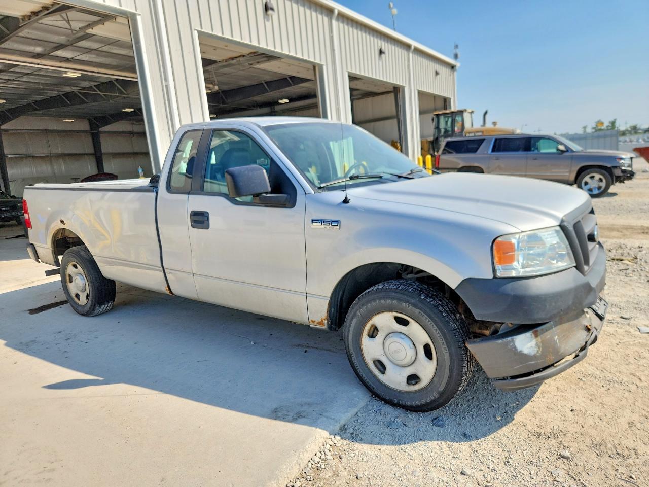2005 Ford F150 Silver vin: 1FTRF12W45NA34773