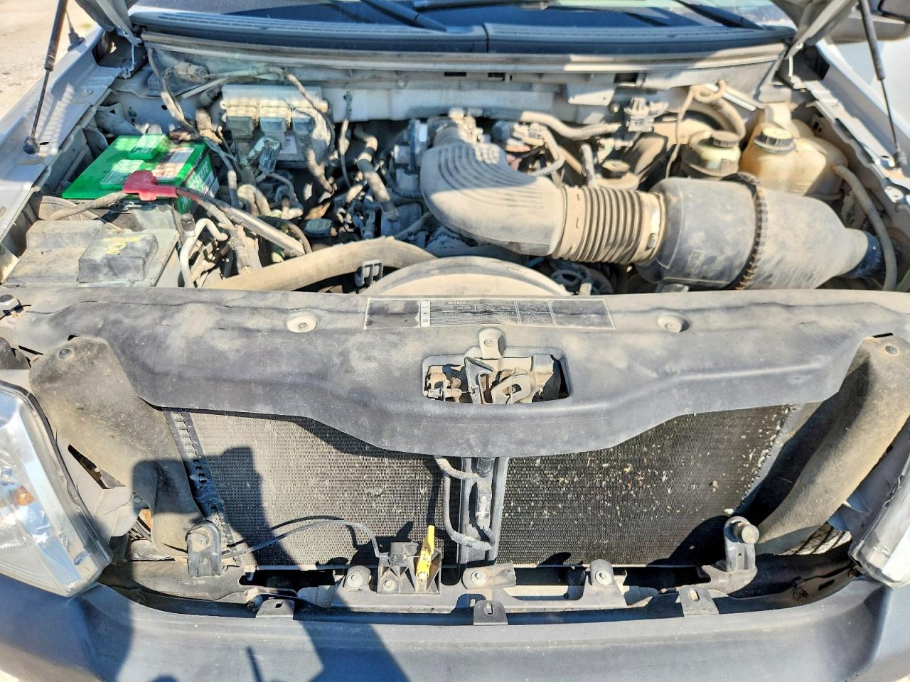 2005 Ford F150 Silver vin: 1FTRF12W45NA34773