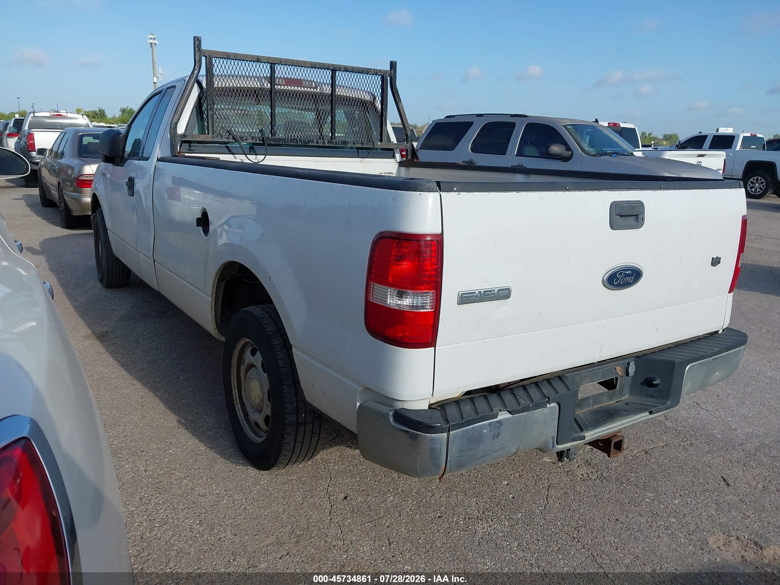 2005 Ford F-150 Stx/xl/xlt Белый vin: 1FTRF12W45NB01095