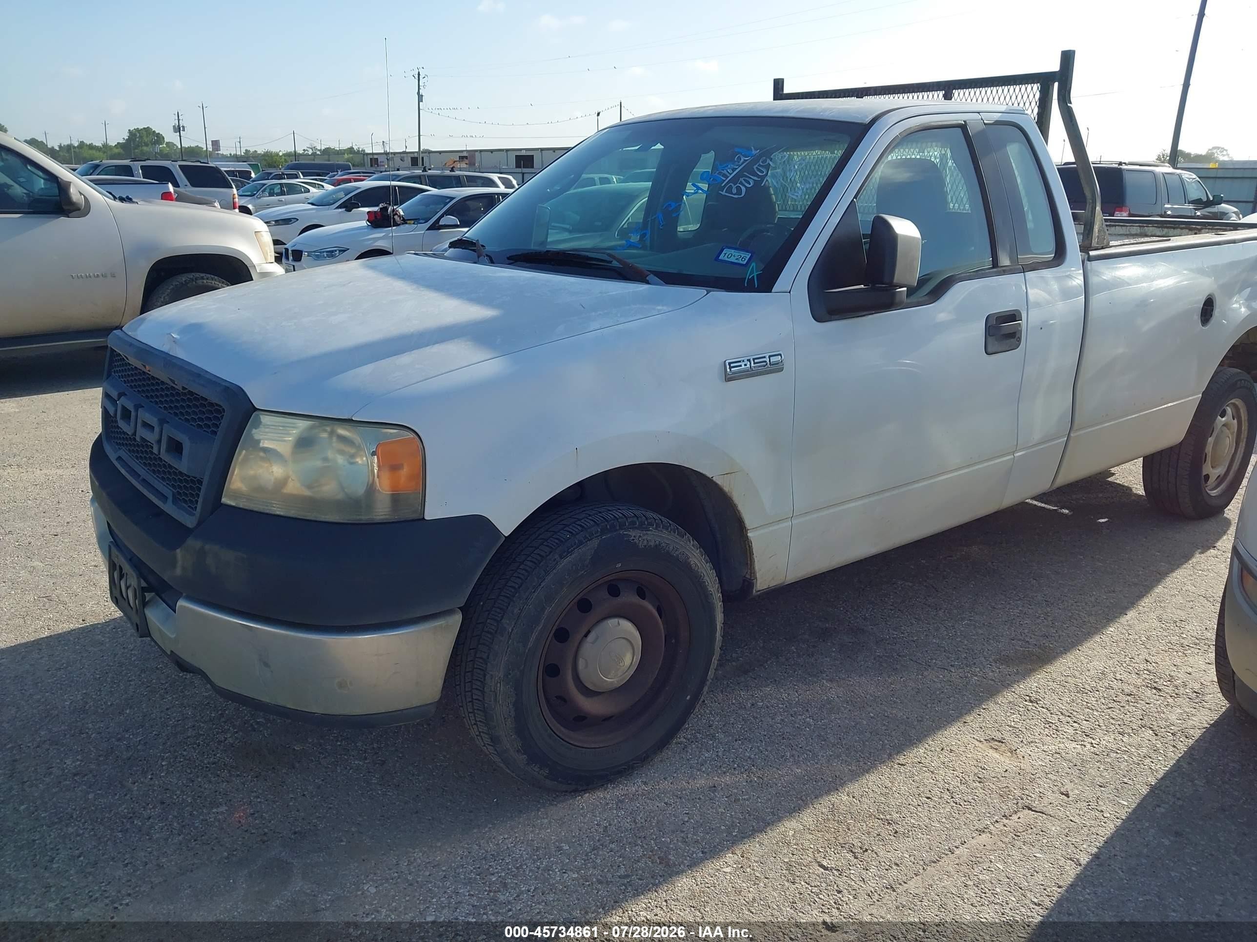 2005 Ford F-150 Stx/xl/xlt Белый vin: 1FTRF12W45NB01095