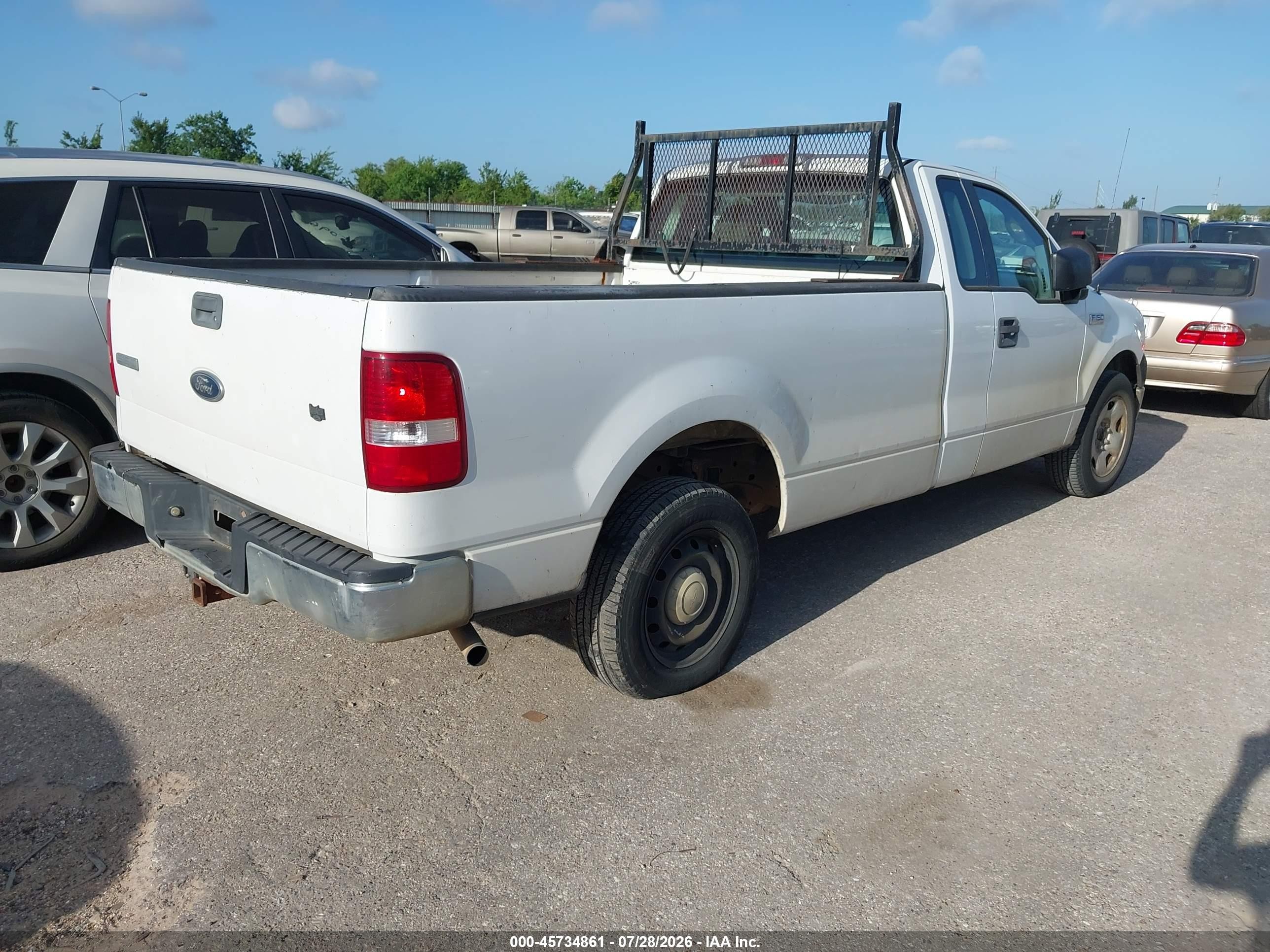 2005 Ford F-150 Stx/xl/xlt Белый vin: 1FTRF12W45NB01095
