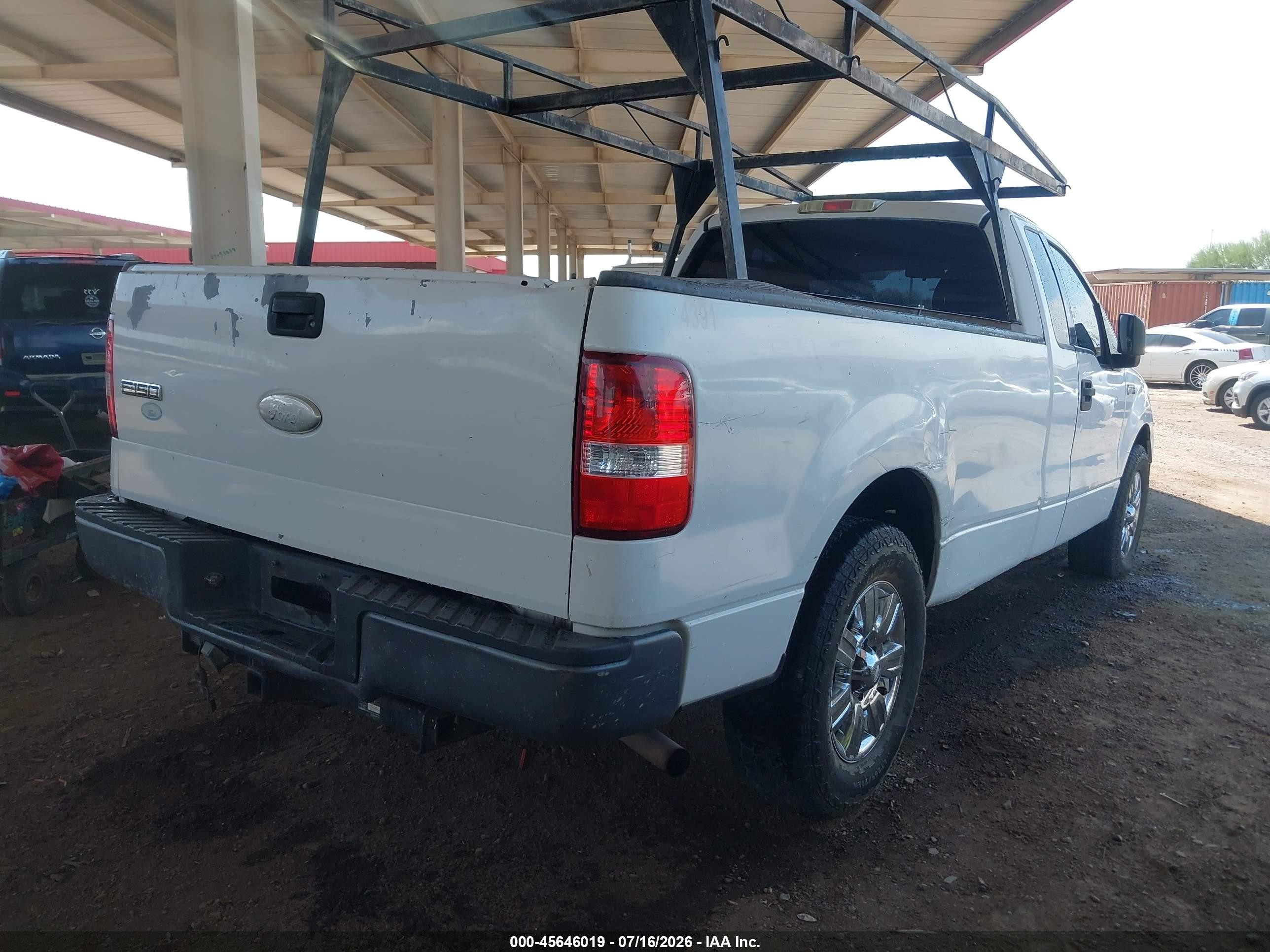 2006 Ford F-150 Stx/xl/xlt White vin: 1FTRF12W46KB74051