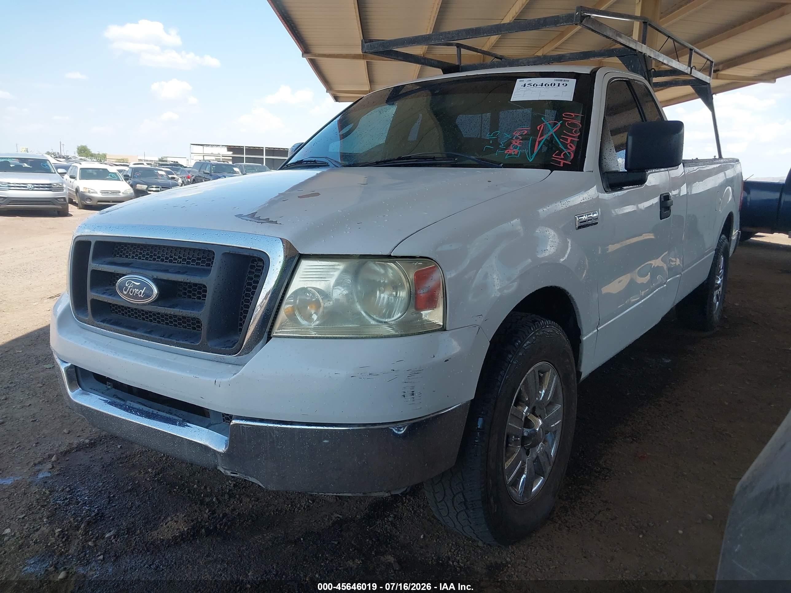 2006 Ford F-150 Stx/xl/xlt White vin: 1FTRF12W46KB74051