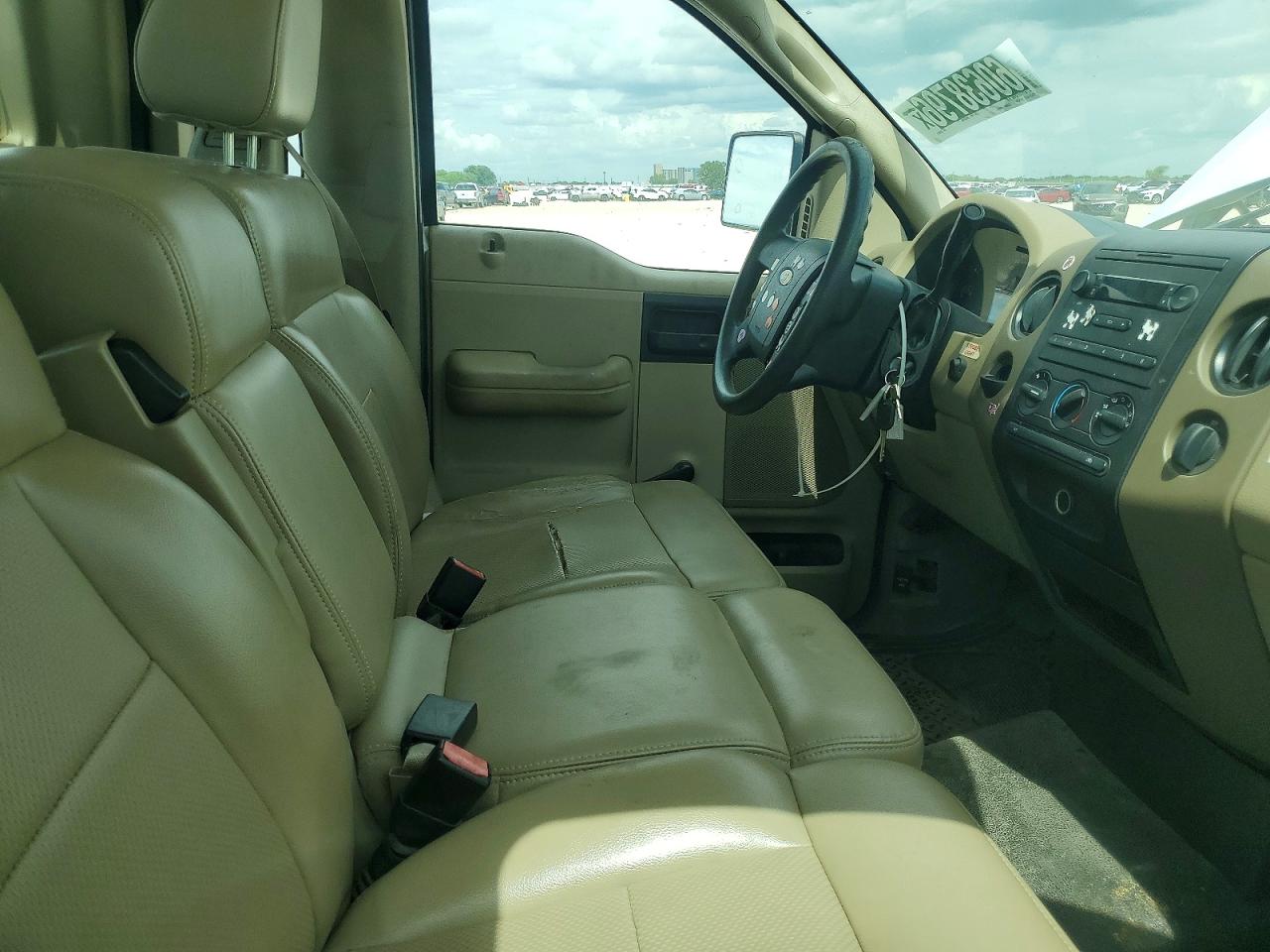 2008 Ford F150 Белый vin: 1FTRF12W48KB28951