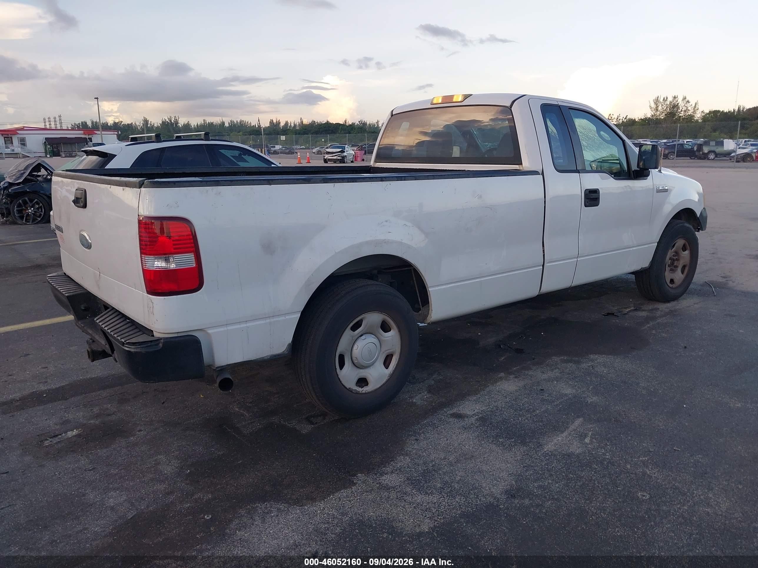 2008 Ford F-150 Fx2/stx/xl/xlt Белый vin: 1FTRF12W48KC36292