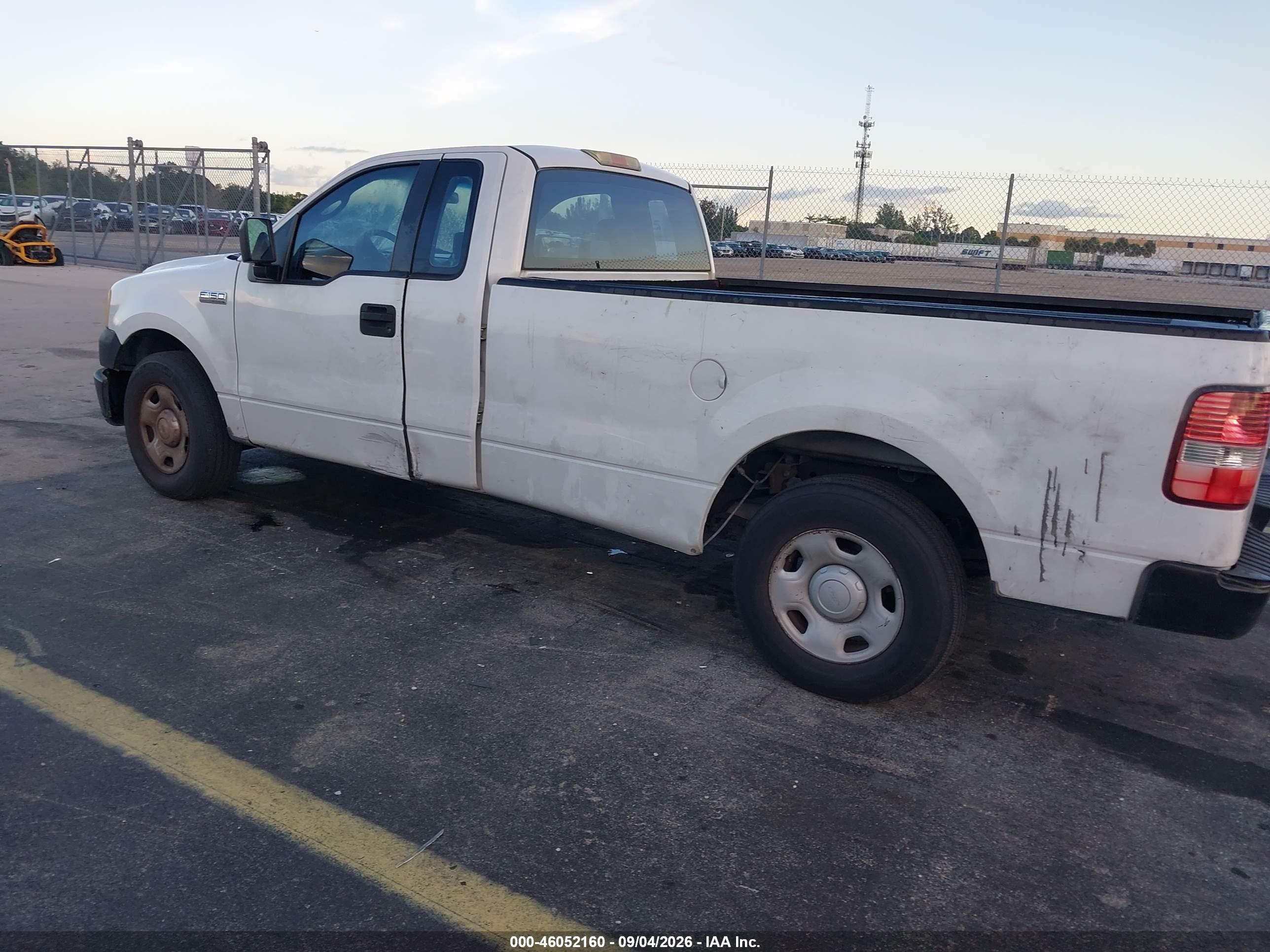 2008 Ford F-150 Fx2/stx/xl/xlt Белый vin: 1FTRF12W48KC36292