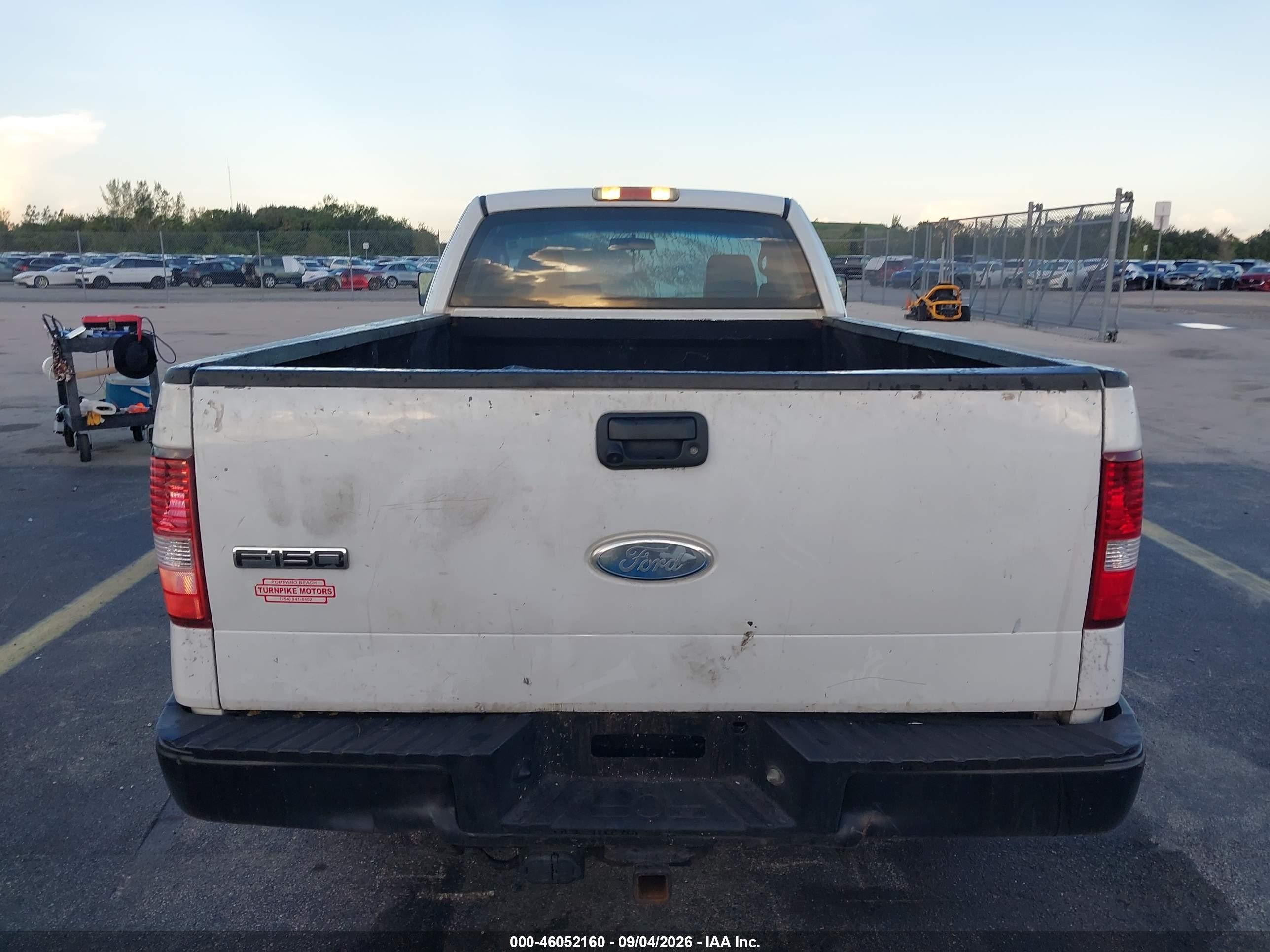 2008 Ford F-150 Fx2/stx/xl/xlt Белый vin: 1FTRF12W48KC36292