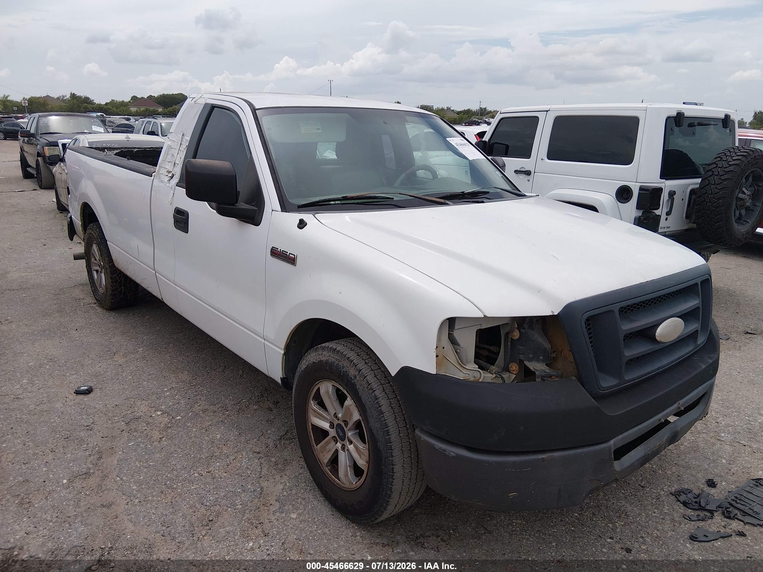 2008 Ford F-150 Fx2/stx/xl/xlt White vin: 1FTRF12W48KC58969