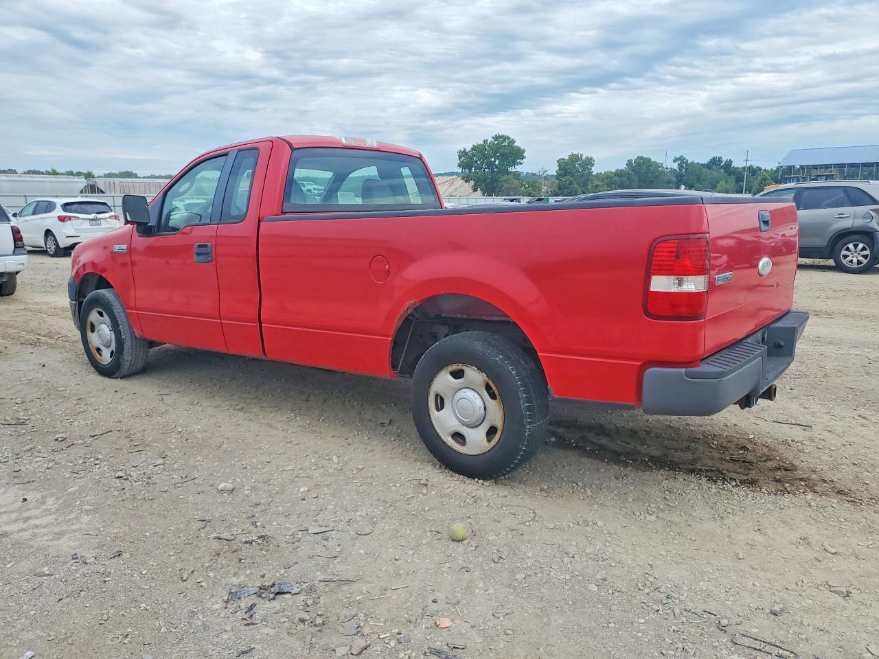 2008 Ford F150 Red vin: 1FTRF12W48KE41286