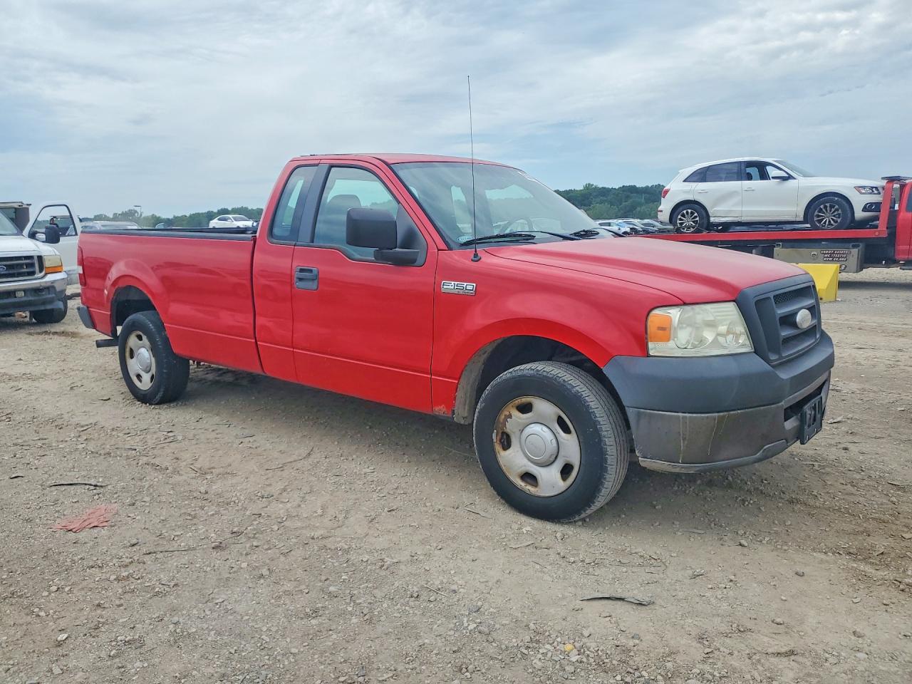2008 Ford F150 Red vin: 1FTRF12W48KE41286