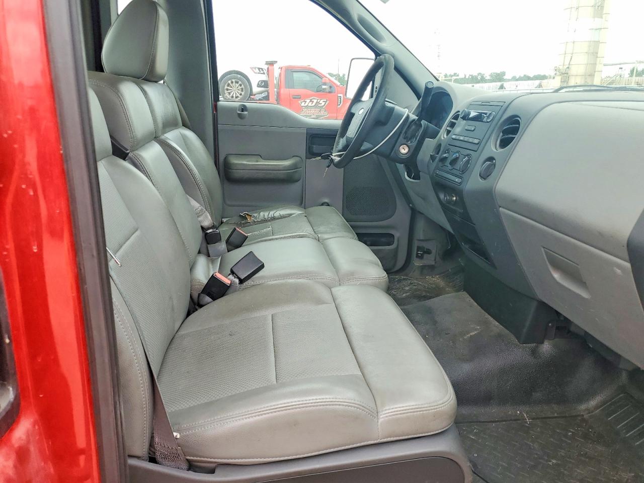 2008 Ford F150 Red vin: 1FTRF12W48KE41286