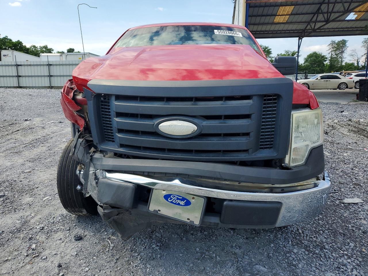 2009 Ford F150 Красный vin: 1FTRF12W49KA90400