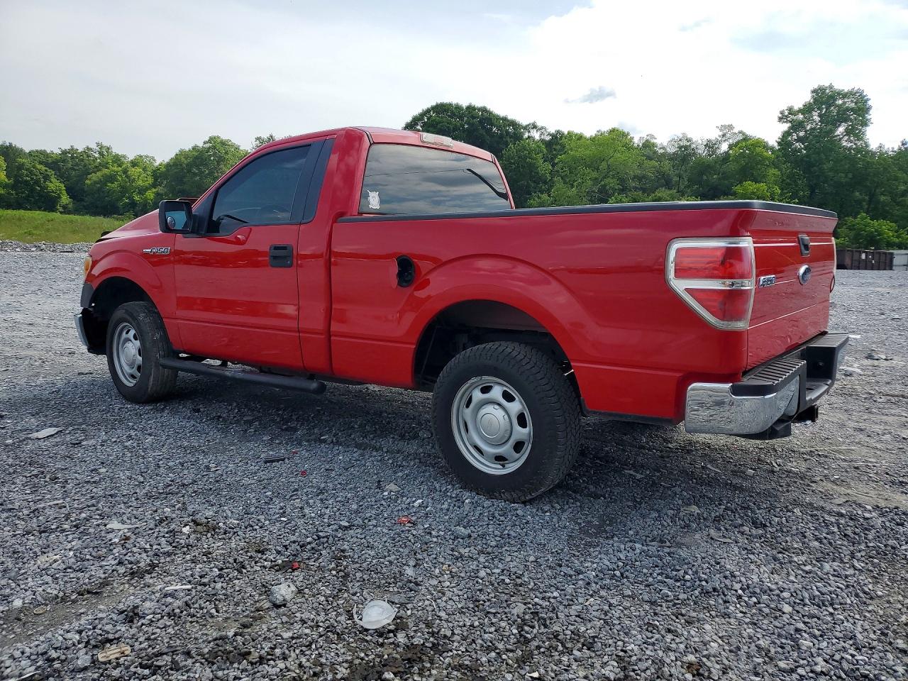 2009 Ford F150 Красный vin: 1FTRF12W49KA90400