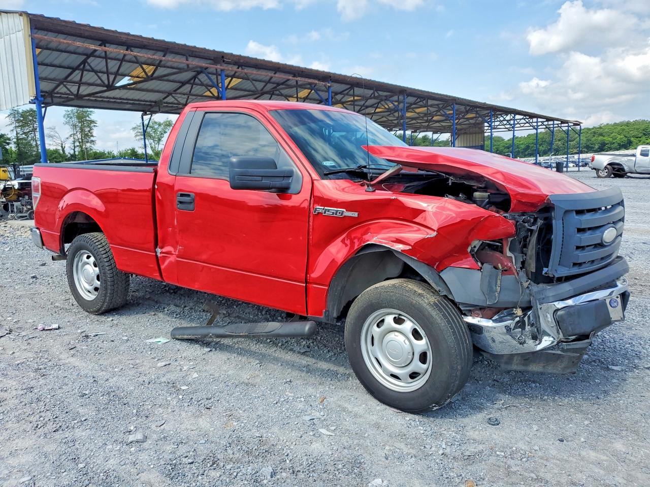 2009 Ford F150 Красный vin: 1FTRF12W49KA90400