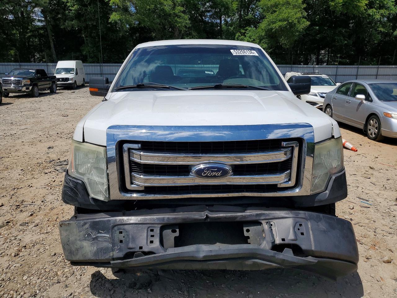 2009 Ford F150 White vin: 1FTRF12W49KB49199