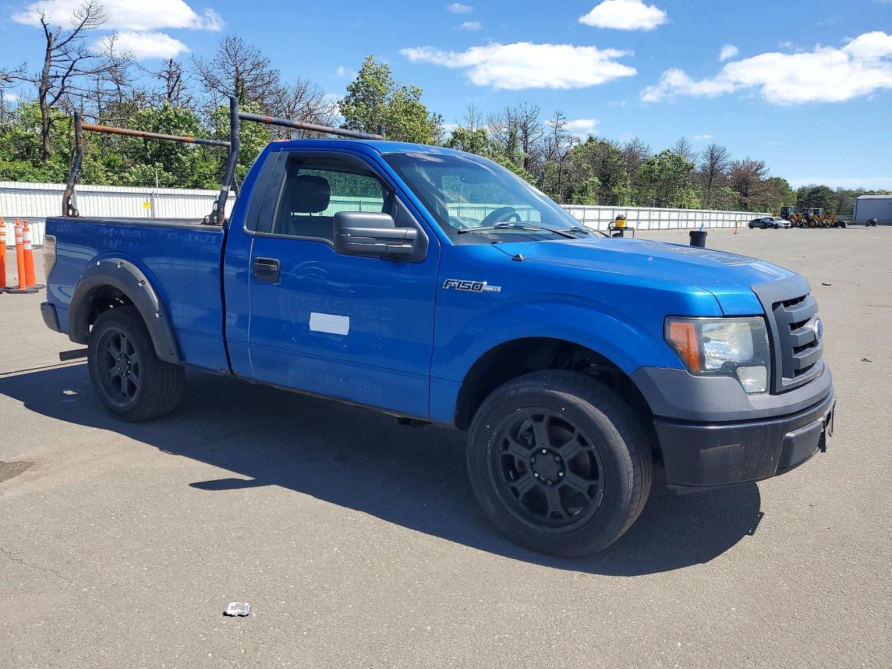 2009 Ford F150 Blue vin: 1FTRF12W49KB74801
