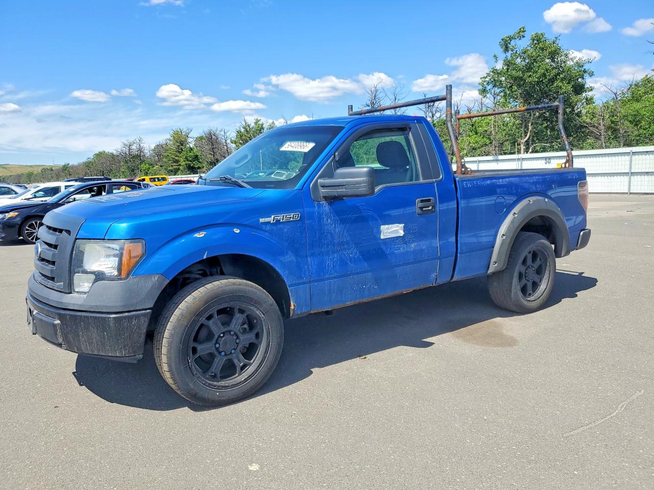 2009 Ford F150 Blue vin: 1FTRF12W49KB74801