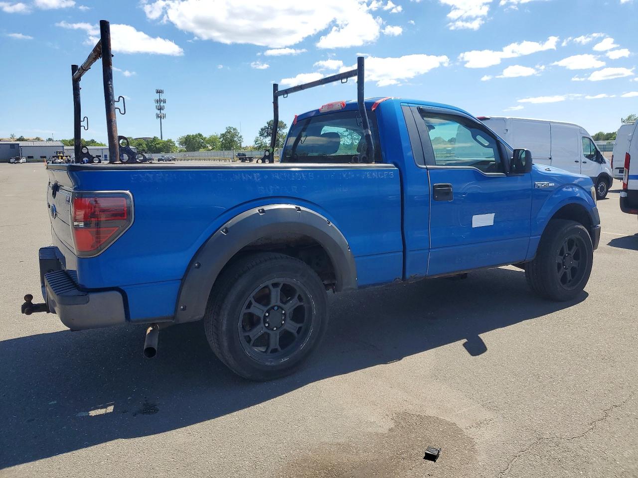 2009 Ford F150 Blue vin: 1FTRF12W49KB74801