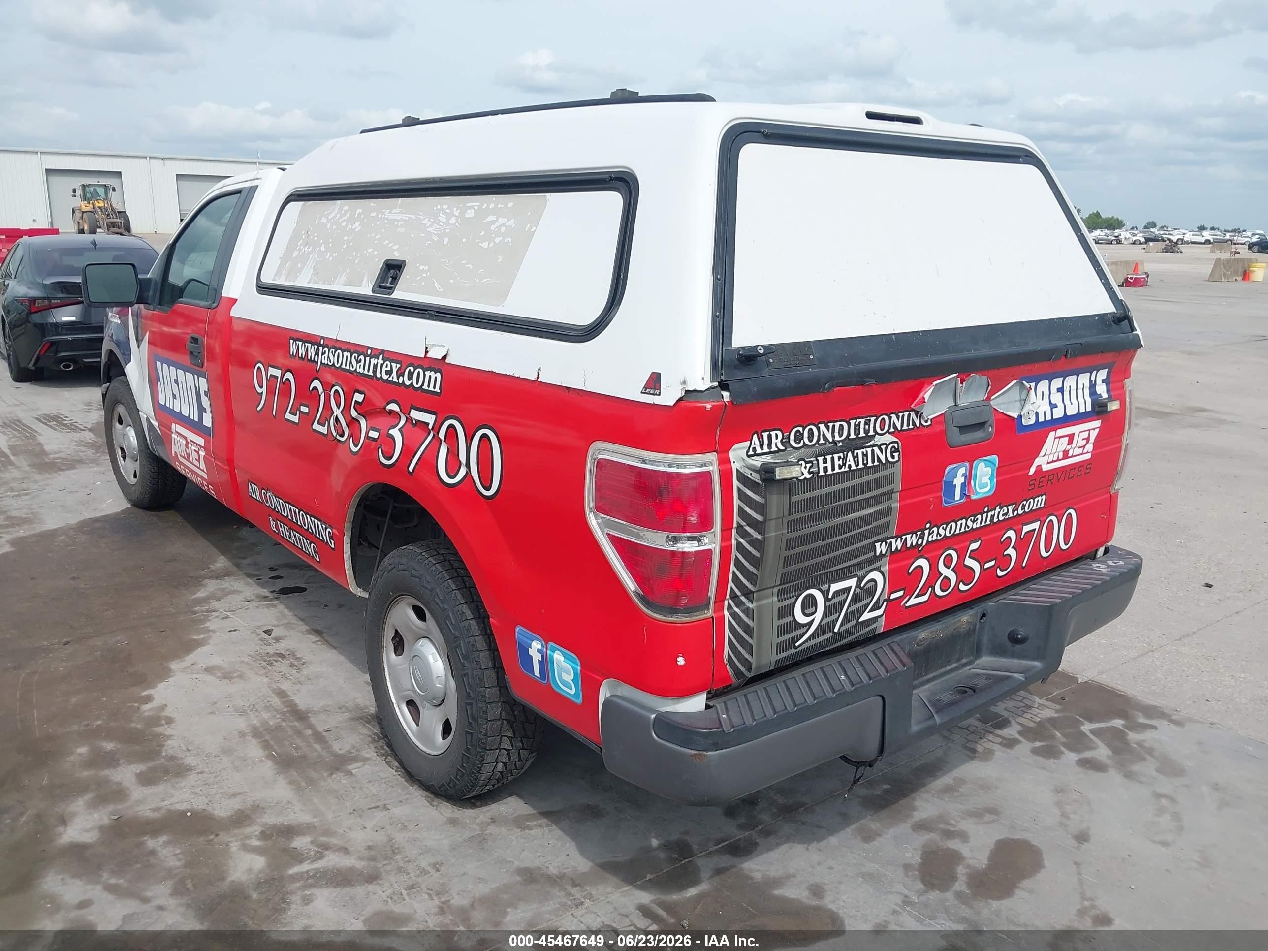 2009 Ford F-150 Stx/xl/xlt/xlt W/midbox Prep Синий vin: 1FTRF12W49KC52073