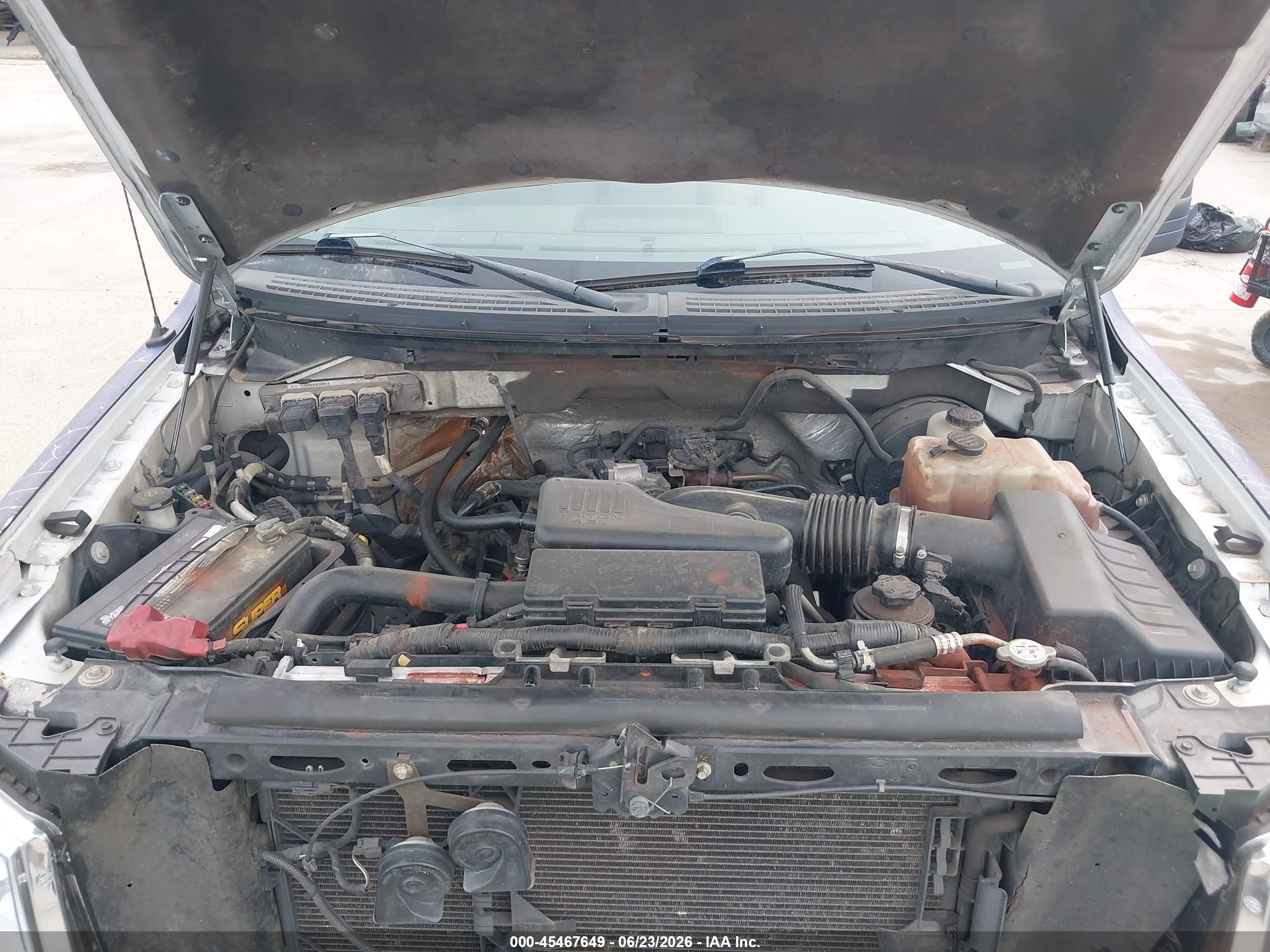 2009 Ford F-150 Stx/xl/xlt/xlt W/midbox Prep Синий vin: 1FTRF12W49KC52073