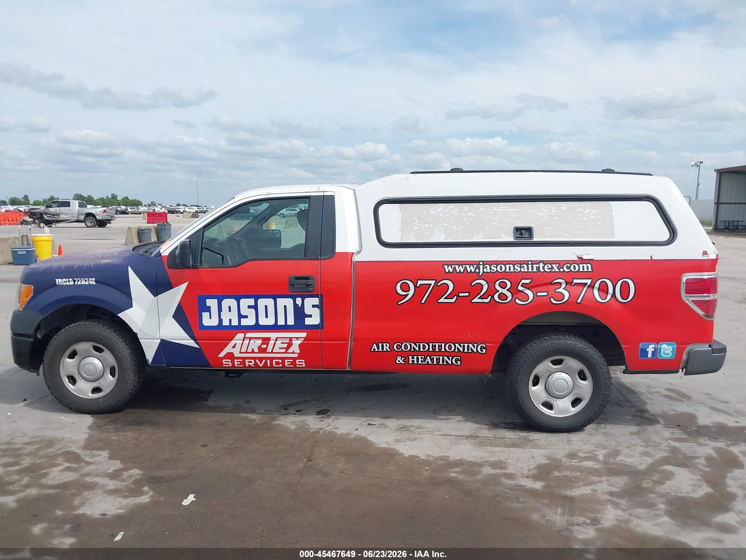 2009 Ford F-150 Stx/xl/xlt/xlt W/midbox Prep Синий vin: 1FTRF12W49KC52073