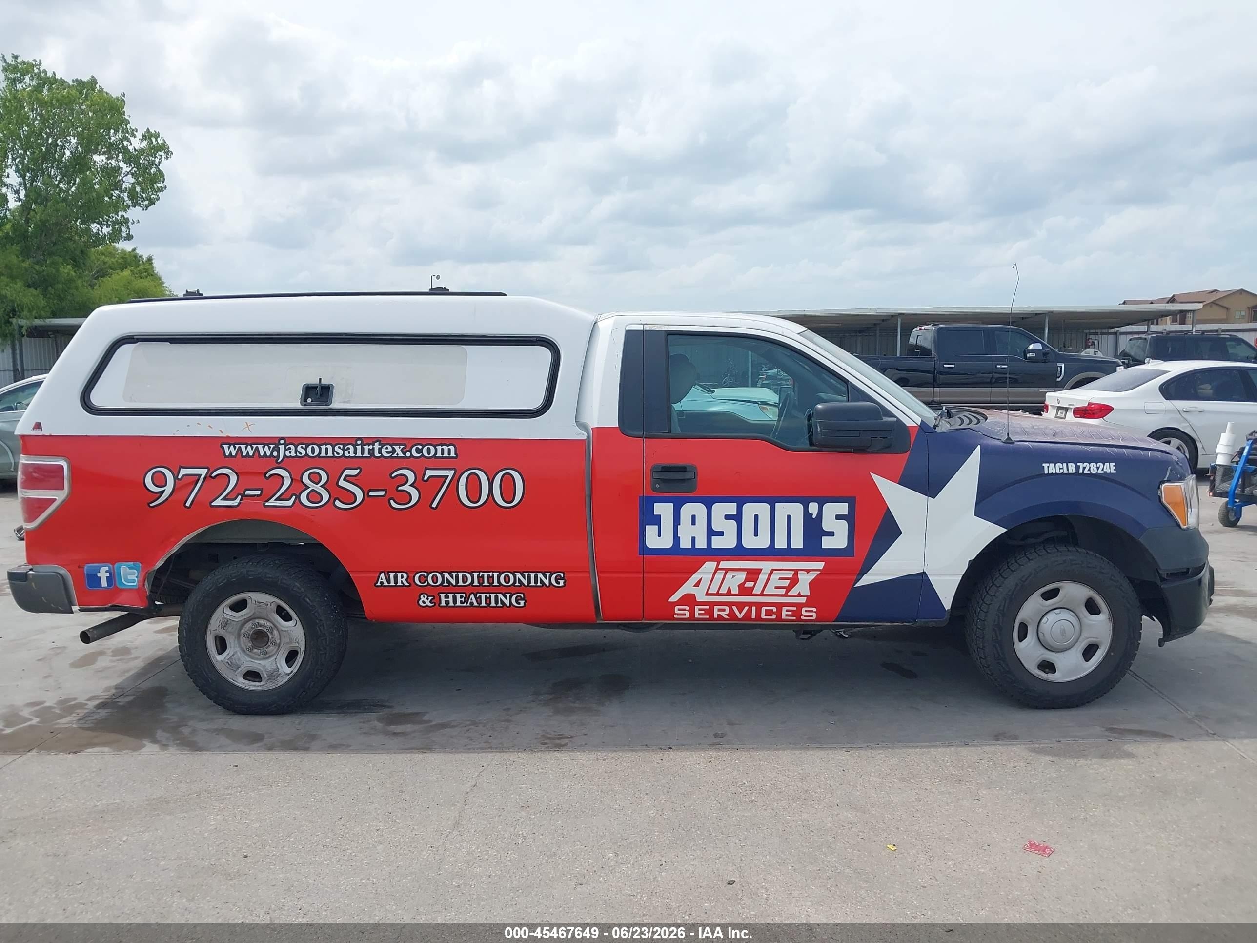2009 Ford F-150 Stx/xl/xlt/xlt W/midbox Prep Синий vin: 1FTRF12W49KC52073
