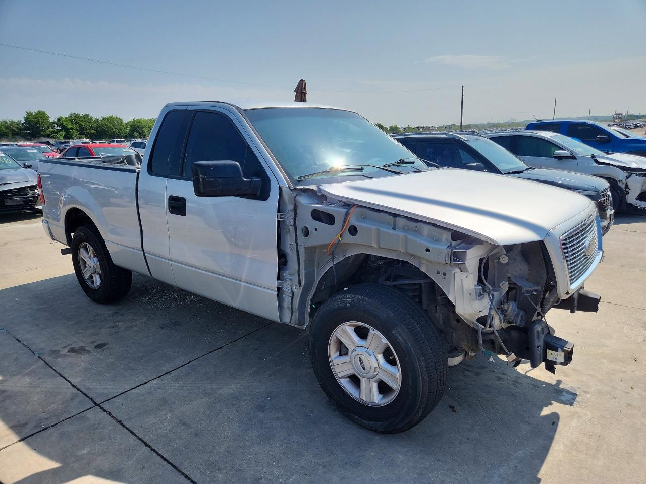 2004 Ford F150 Gray vin: 1FTRF12W54NA24431