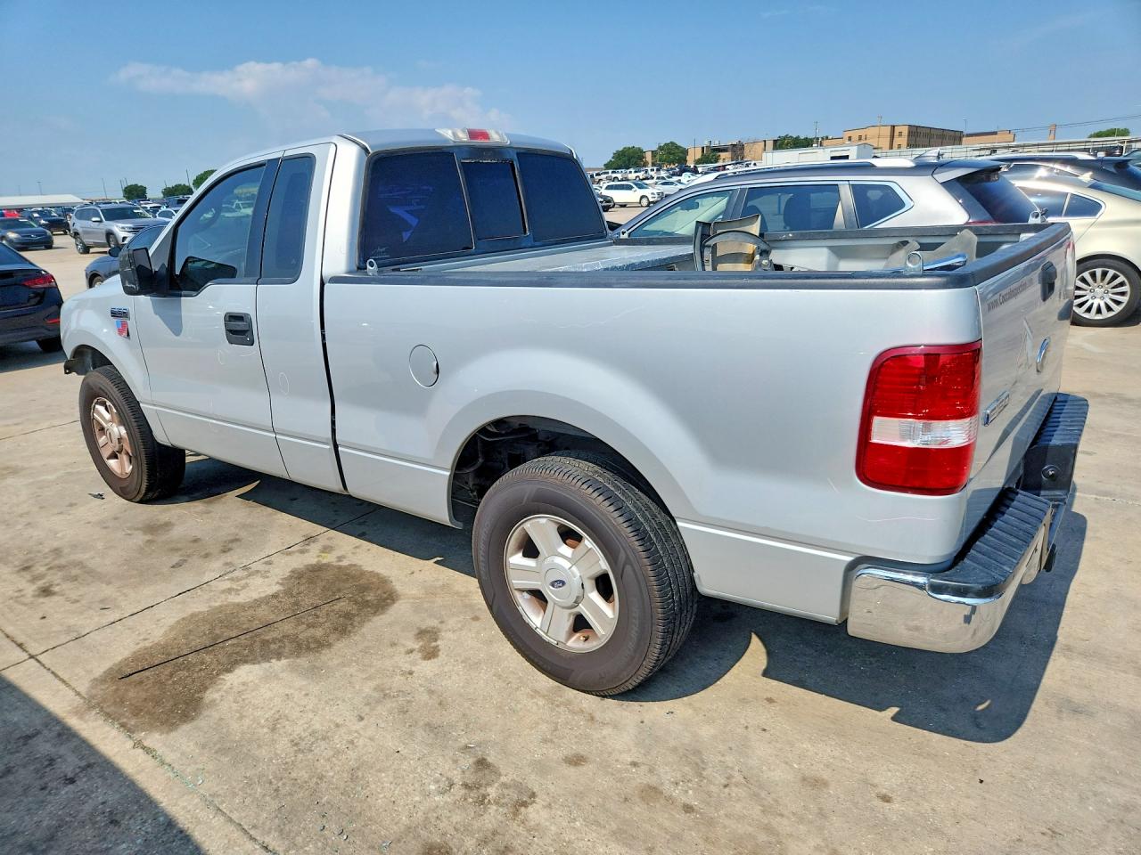 2004 Ford F150 Gray vin: 1FTRF12W54NA24431