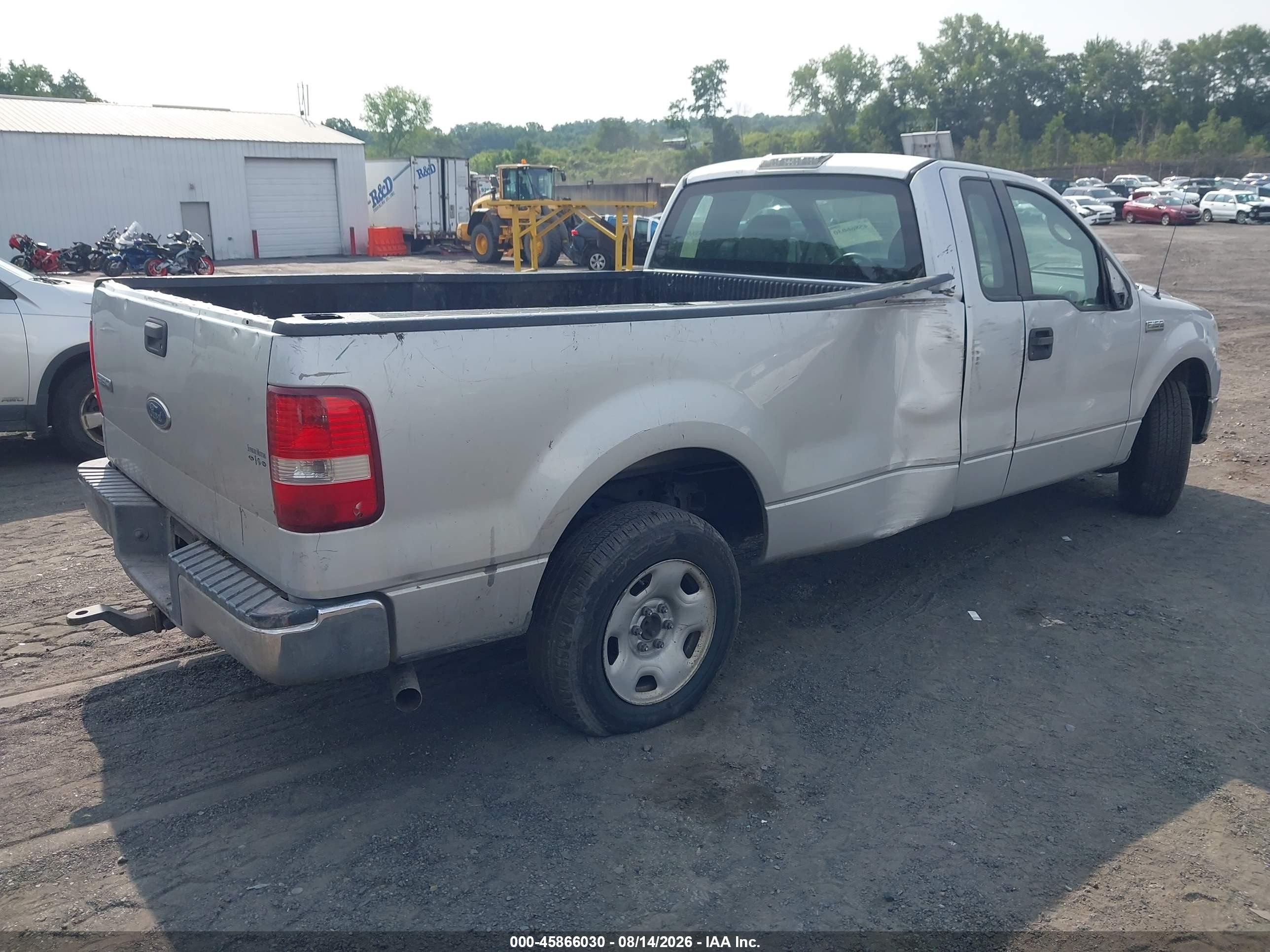 2004 Ford F-150 Stx/xl/xlt Silver vin: 1FTRF12W54NB77925