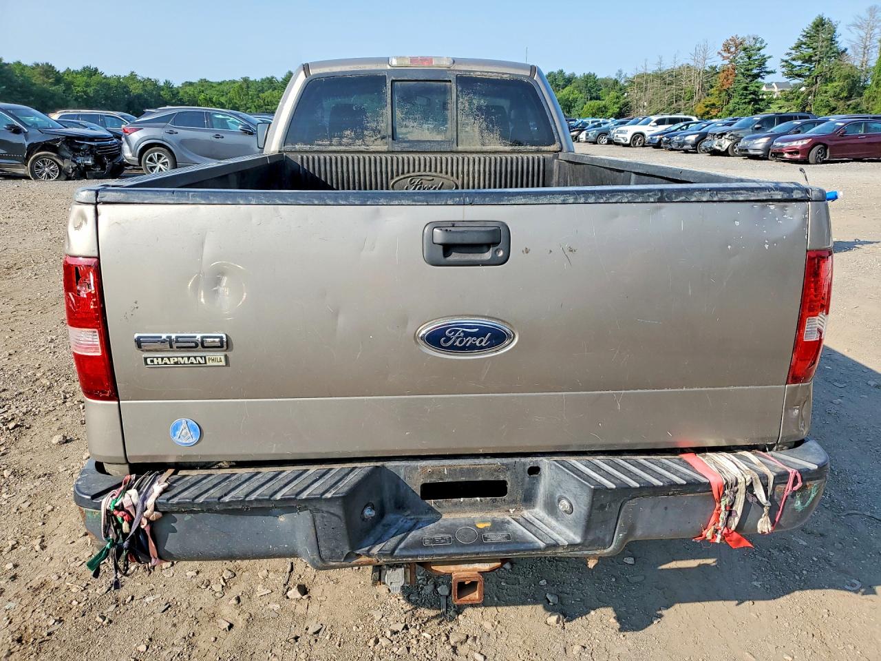 2005 Ford F150 Silver vin: 1FTRF12W55NA39531