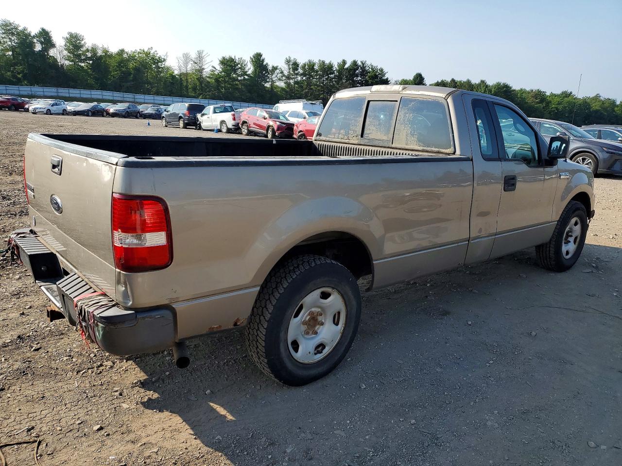2005 Ford F150 Silver vin: 1FTRF12W55NA39531