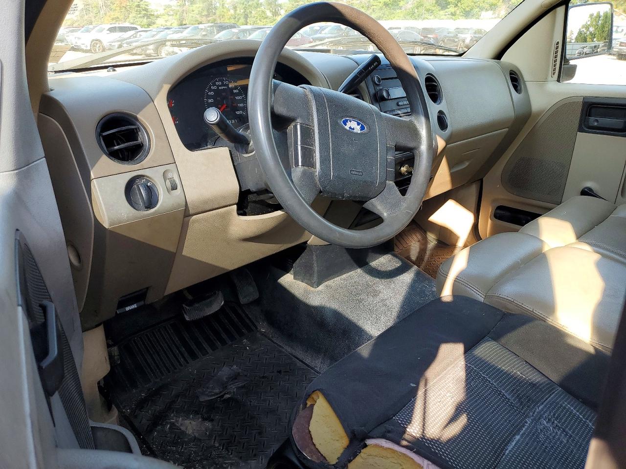 2005 Ford F150 Silver vin: 1FTRF12W55NA39531