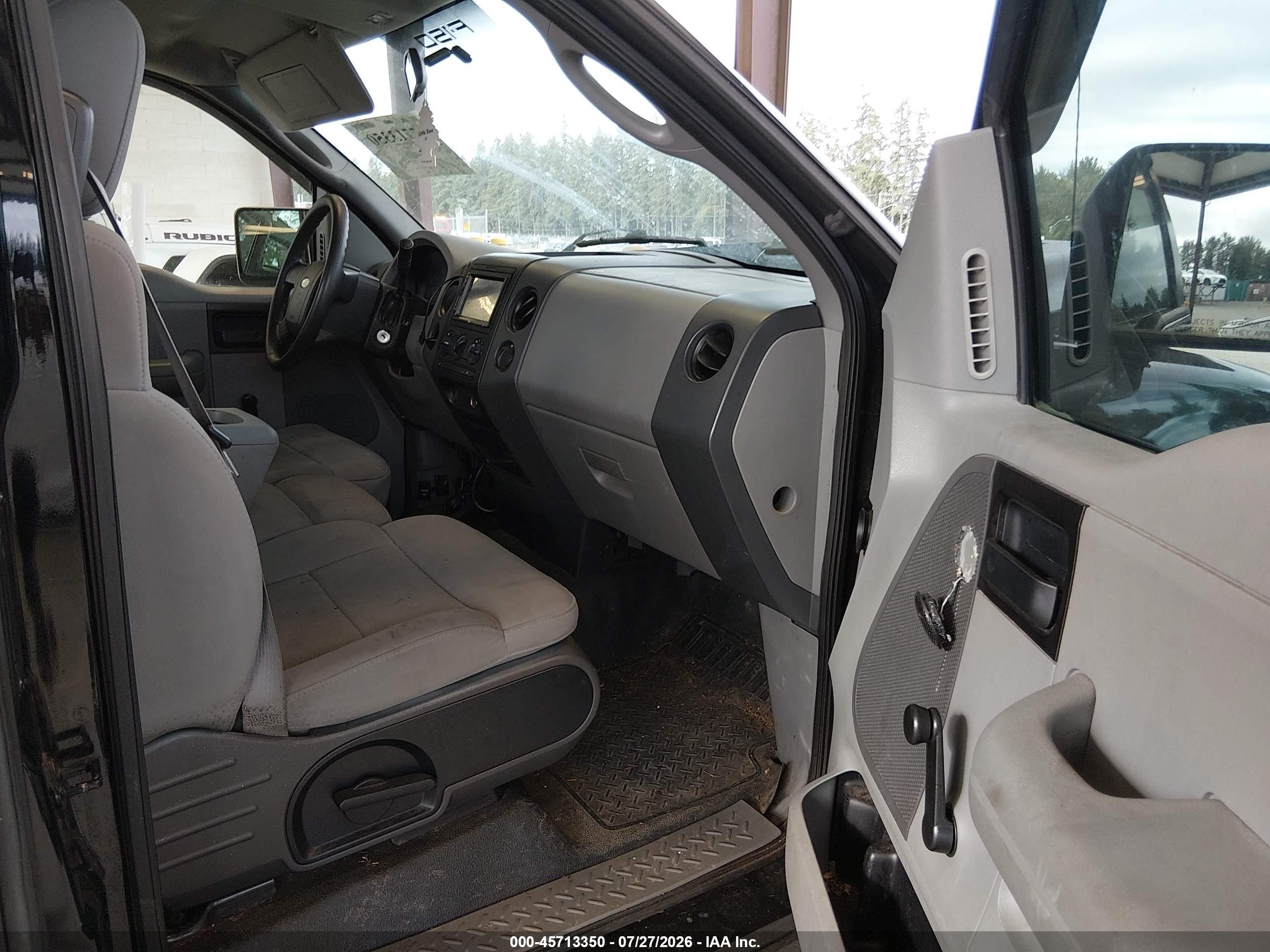 2005 Ford F-150 Stx/xl/xlt Black vin: 1FTRF12W55NA43496