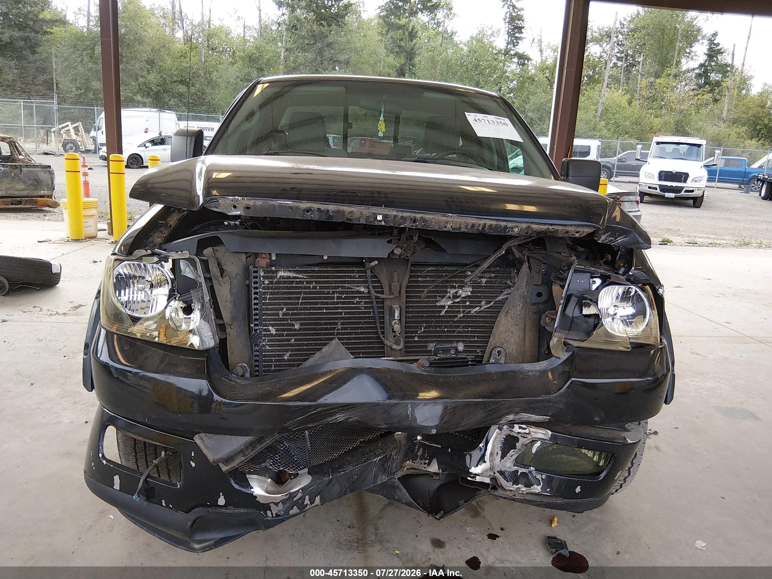 2005 Ford F-150 Stx/xl/xlt Black vin: 1FTRF12W55NA43496