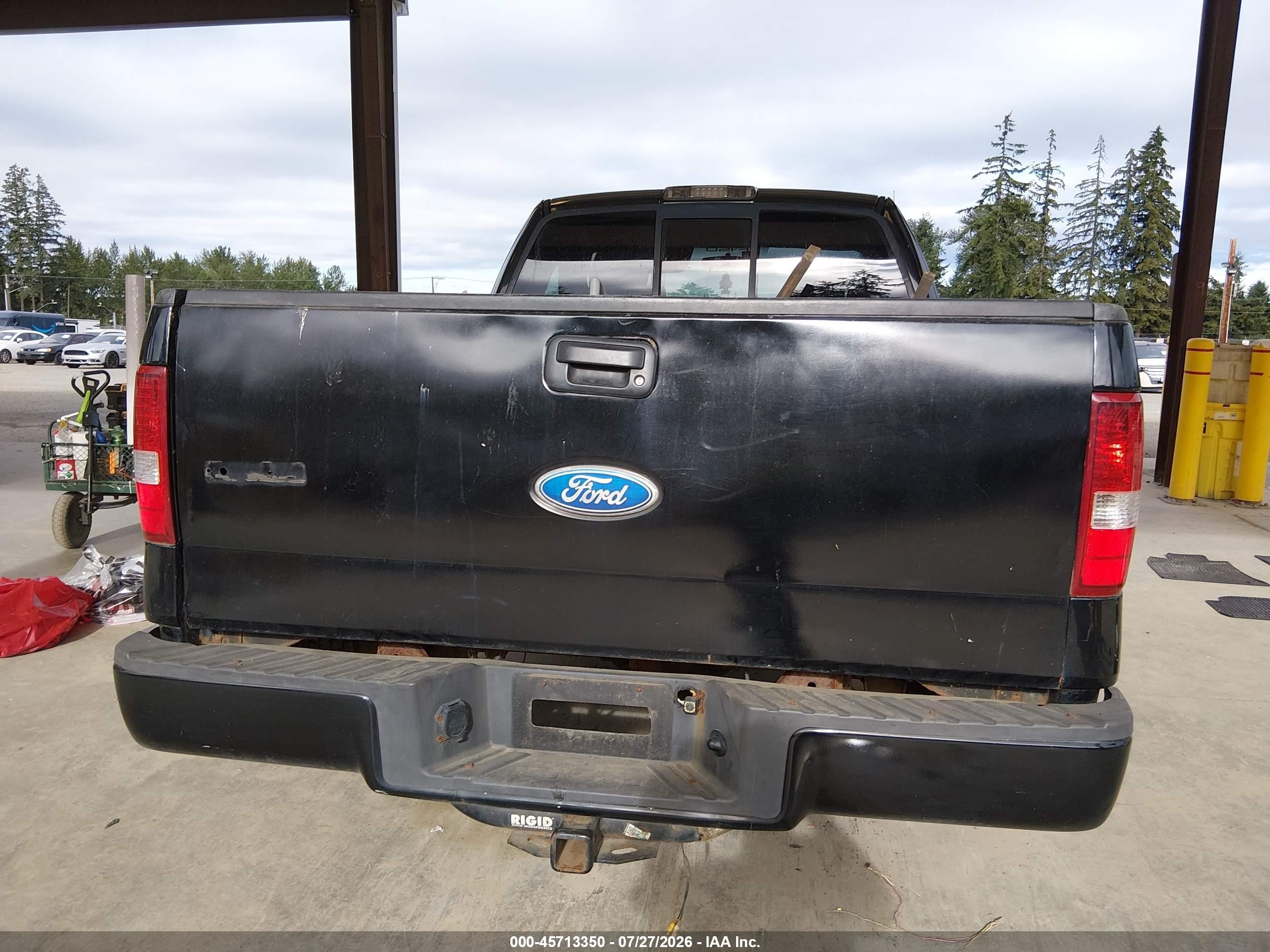 2005 Ford F-150 Stx/xl/xlt Black vin: 1FTRF12W55NA43496