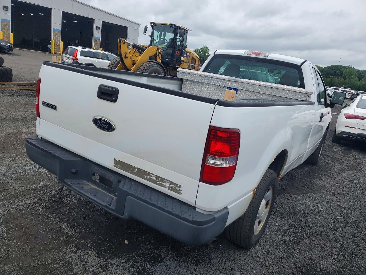 2005 Ford F150 White vin: 1FTRF12W55NB11103