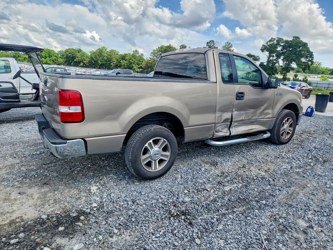 2006 Ford F150 Желто-коричневый vin: 1FTRF12W56NA76208