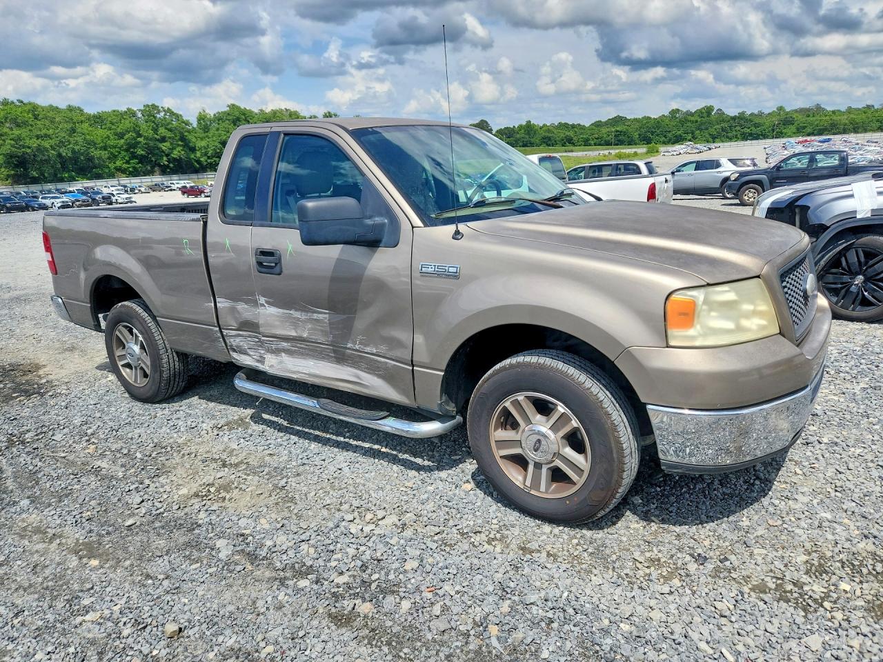 2006 Ford F150 Желто-коричневый vin: 1FTRF12W56NA76208